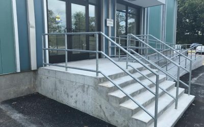 Dept. of the Army-Handicap Railing Installation